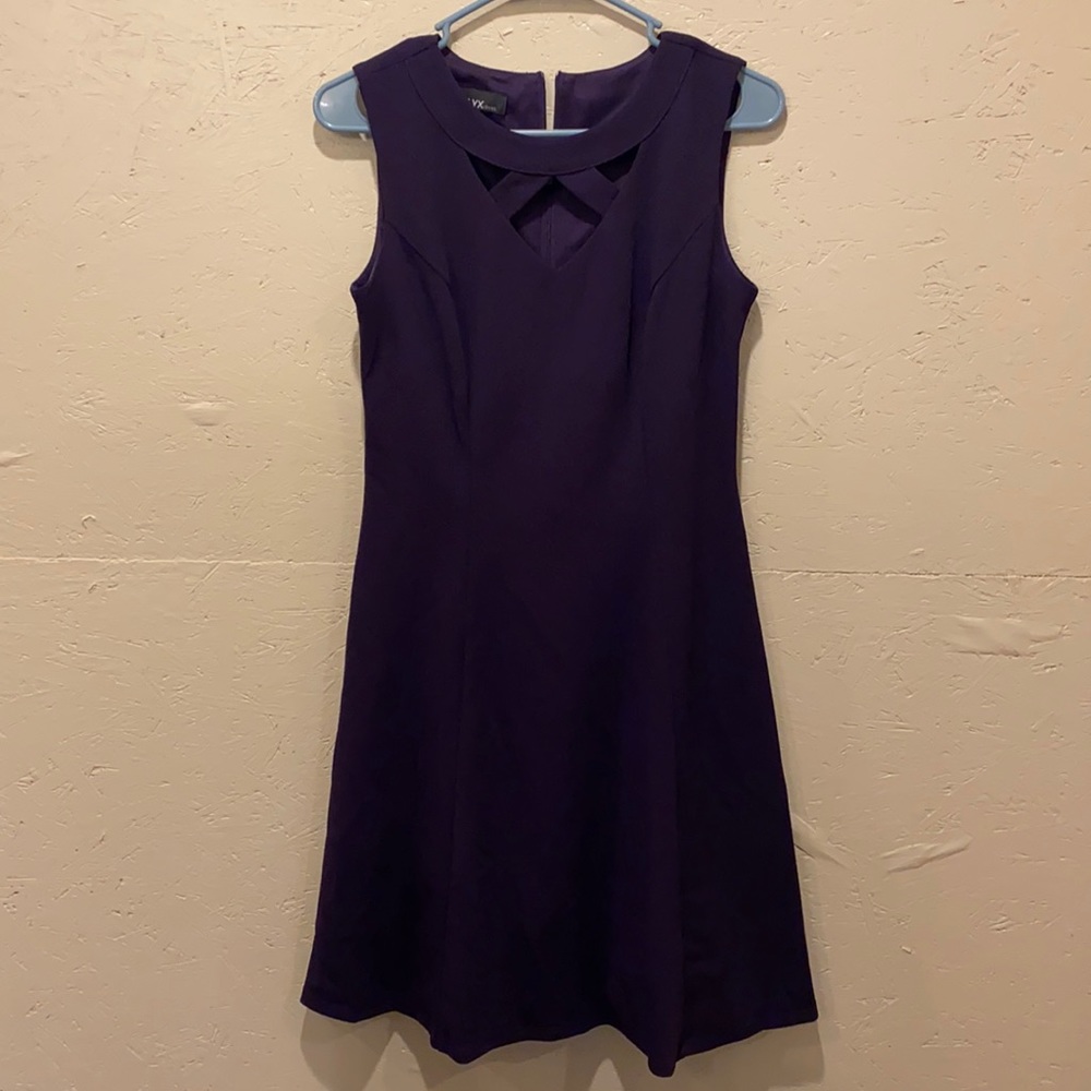 Purple dress size 4